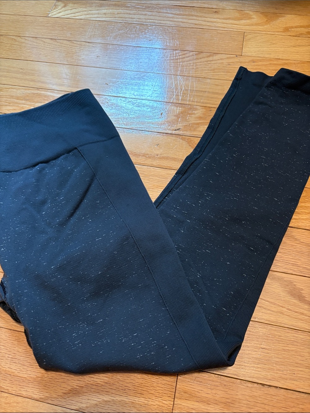 Lululemon Dark Gray Speckled Active Leggings
